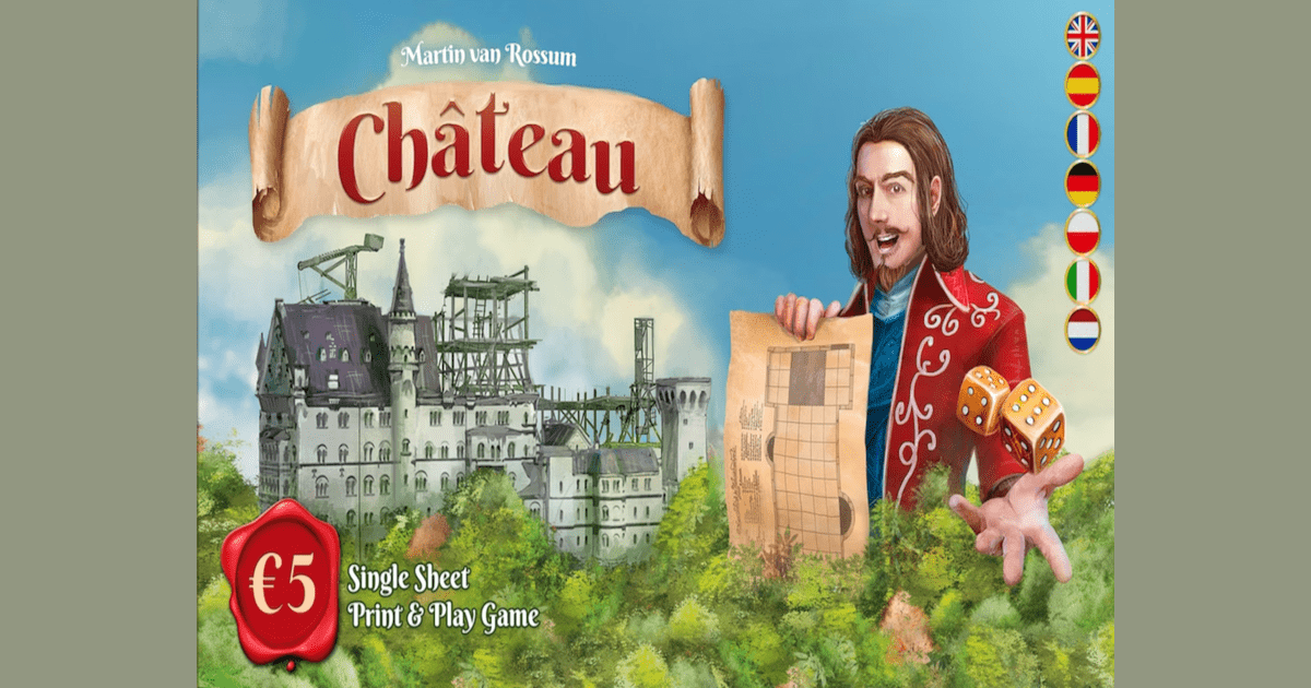 Kickstarter Chateau Juegos Roll & Write BoardGameGeek