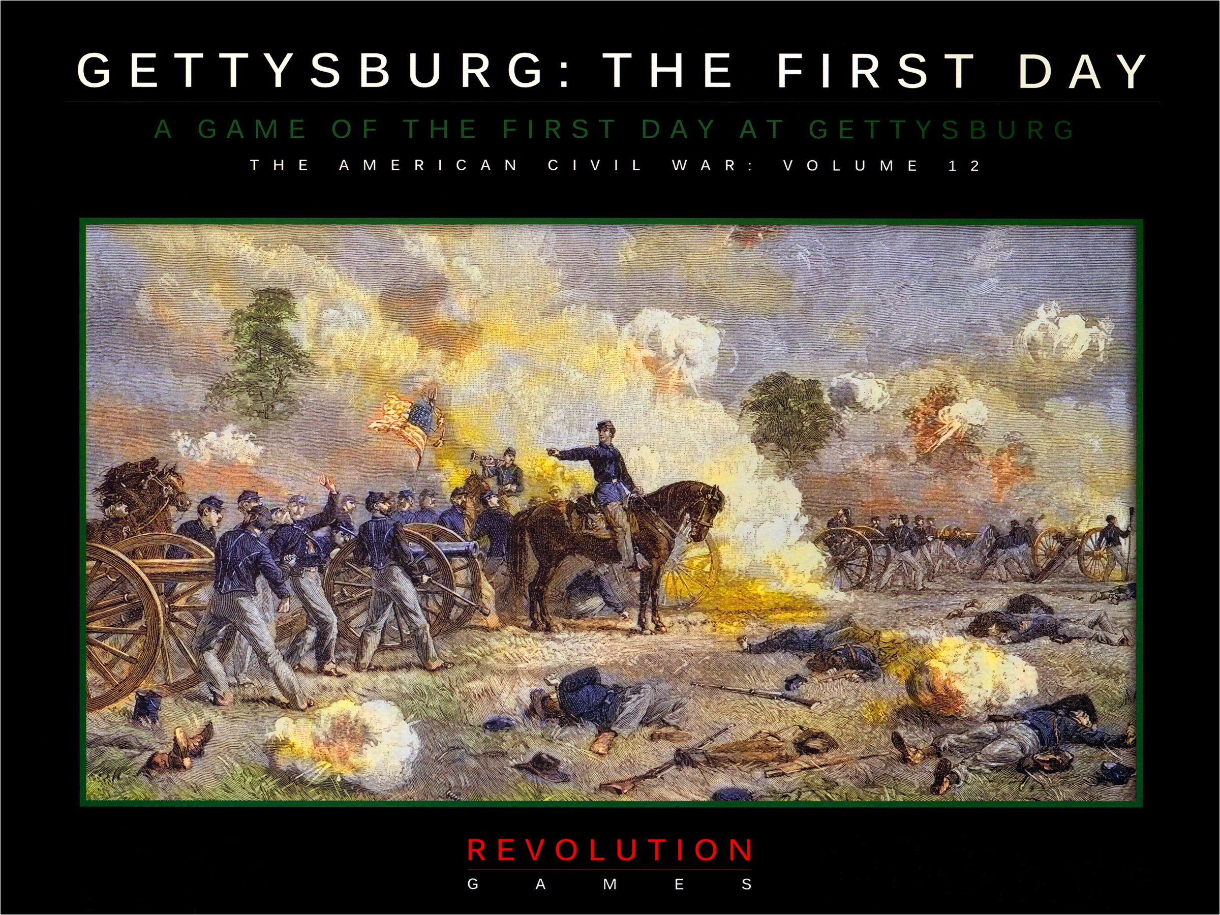 Coperta Gettysburg: The First Day