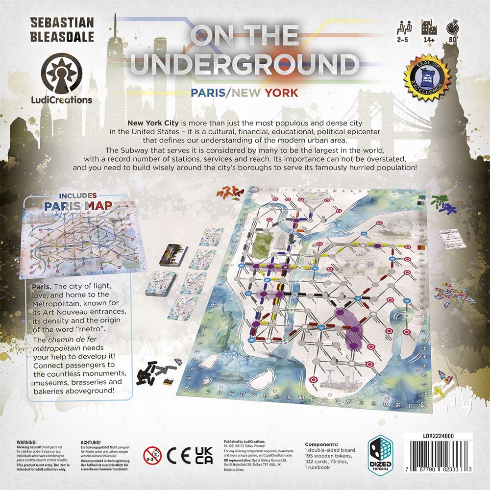 Illustration 11 de On the Underground: Paris / New York