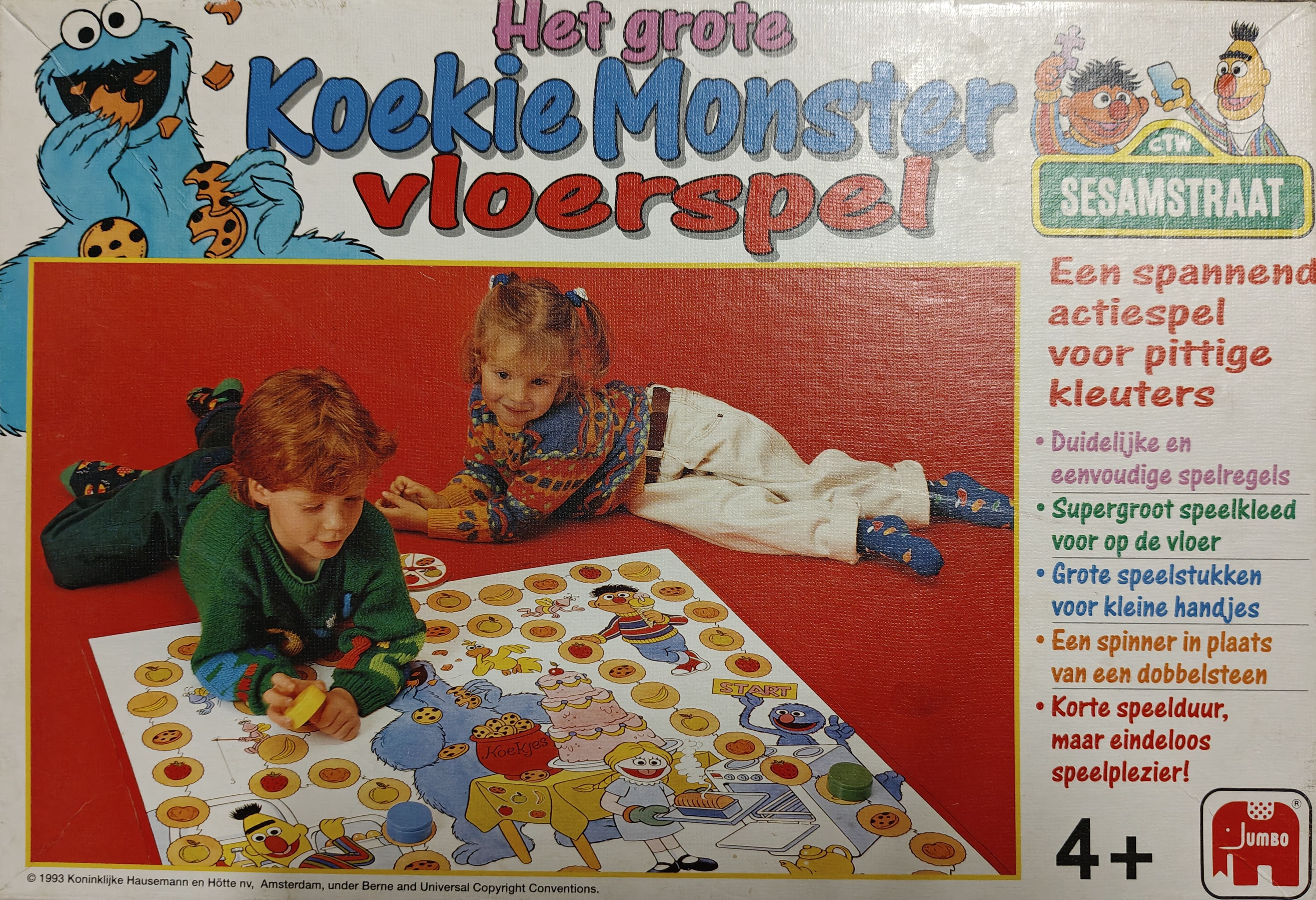 Cover art for Het grote Koekie Monster vloerspel