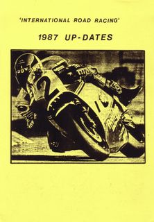 International Road Racing 1987 Up-Dates