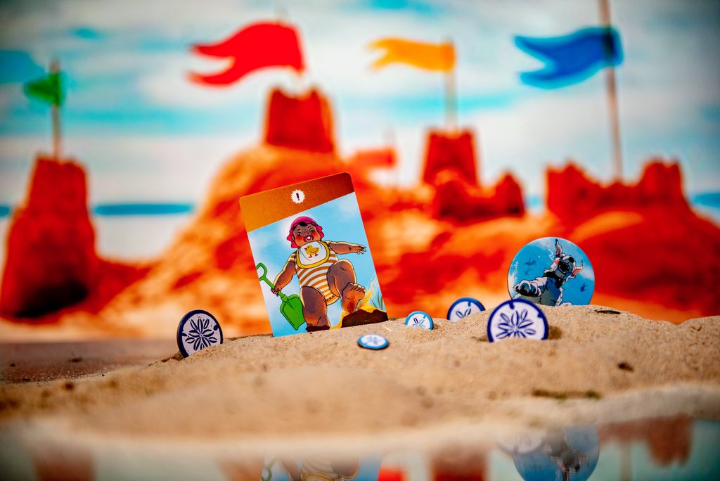 Castles by the Sea @boardgamecolors 