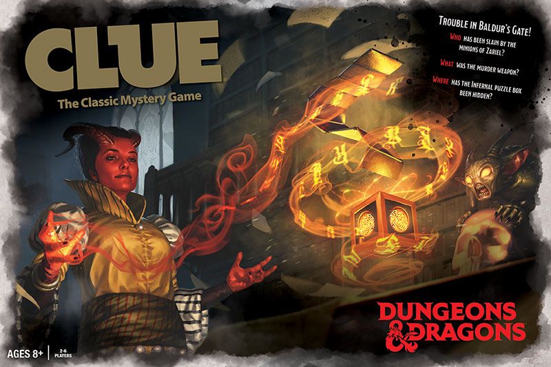 CLUE: Dungeons & Dragons cover art