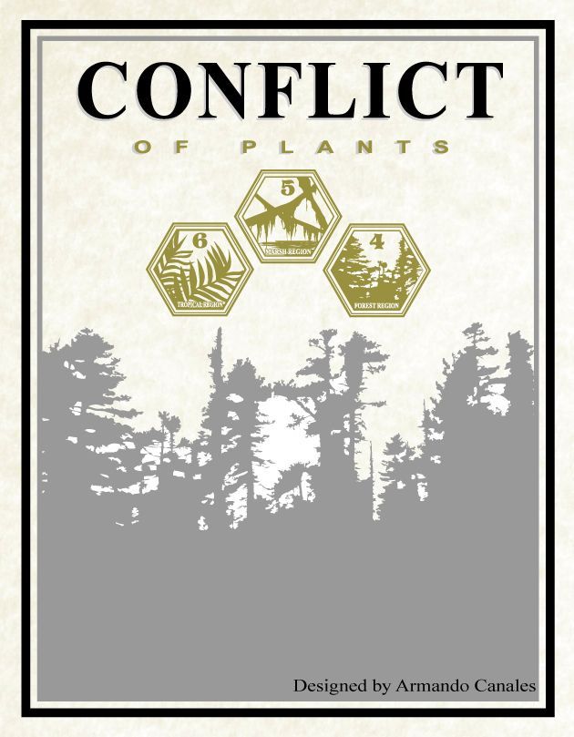 Conflict of Plants box art