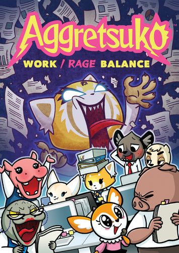 Board Game: Aggretsuko: Work/Rage Balance