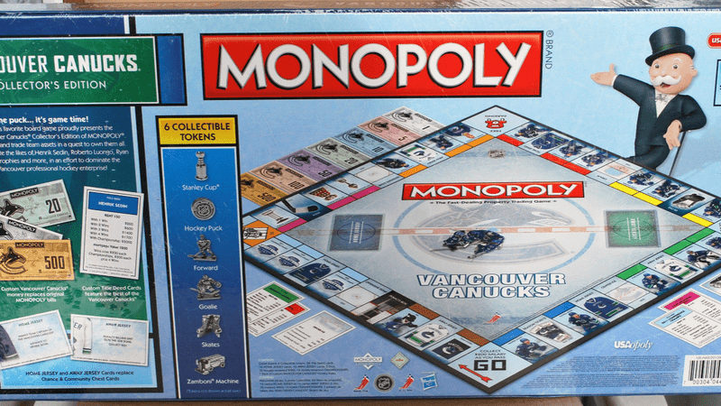Monopoly: Vancouver Canucks