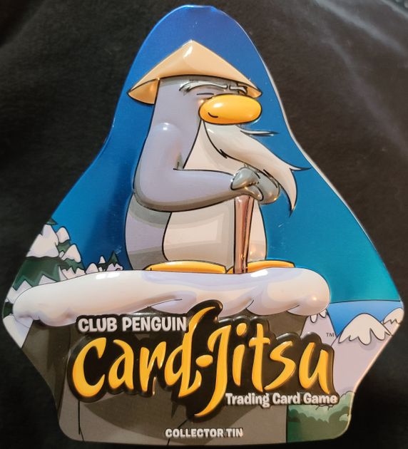 Club Penguin Card Jitsu Trading Cards Collectors Tin Disney Series 1 New 