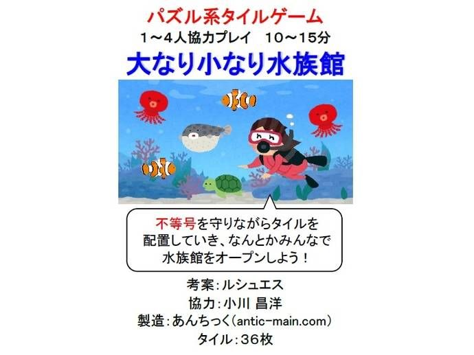 Greater or Lesser Aquarium (大なり小なり水族館)