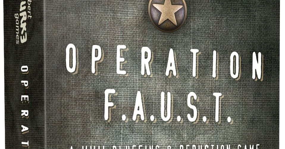 Operation F.A.U.S.T. | Board Game | BoardGameGeek