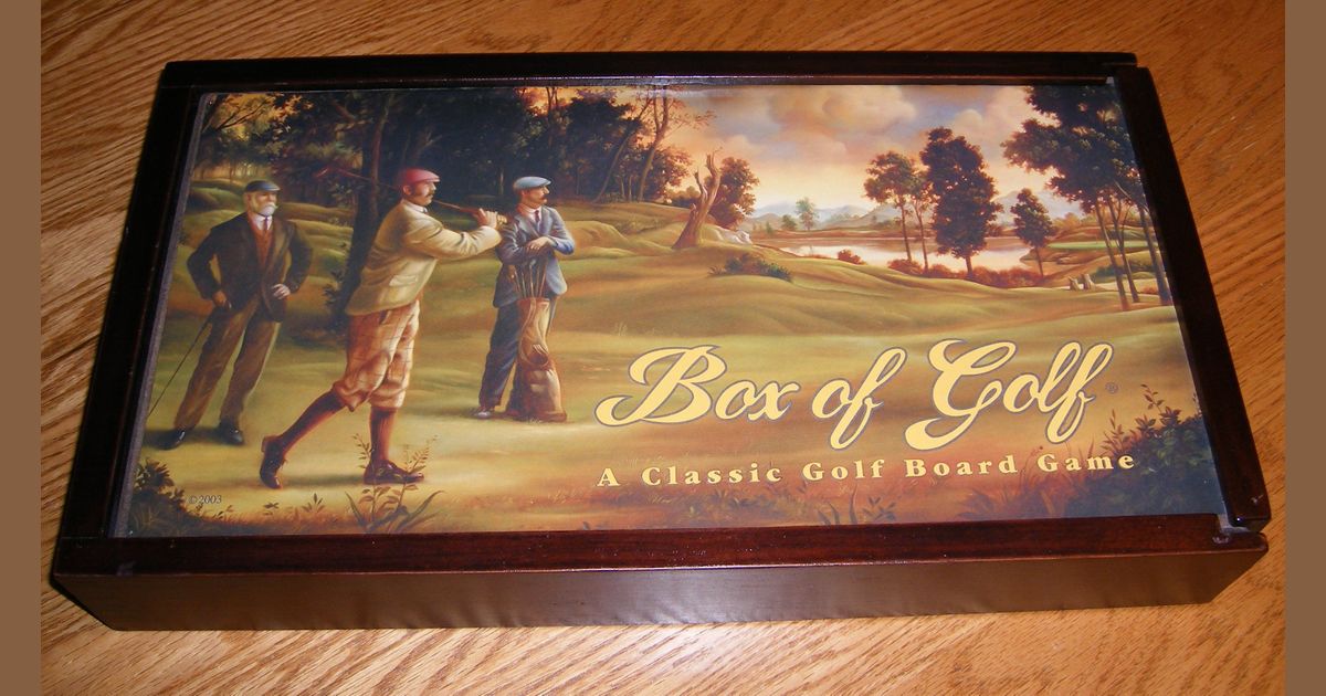 Orders...orders...orders! Ratings? Box of Golf A Classic Golf Board Game