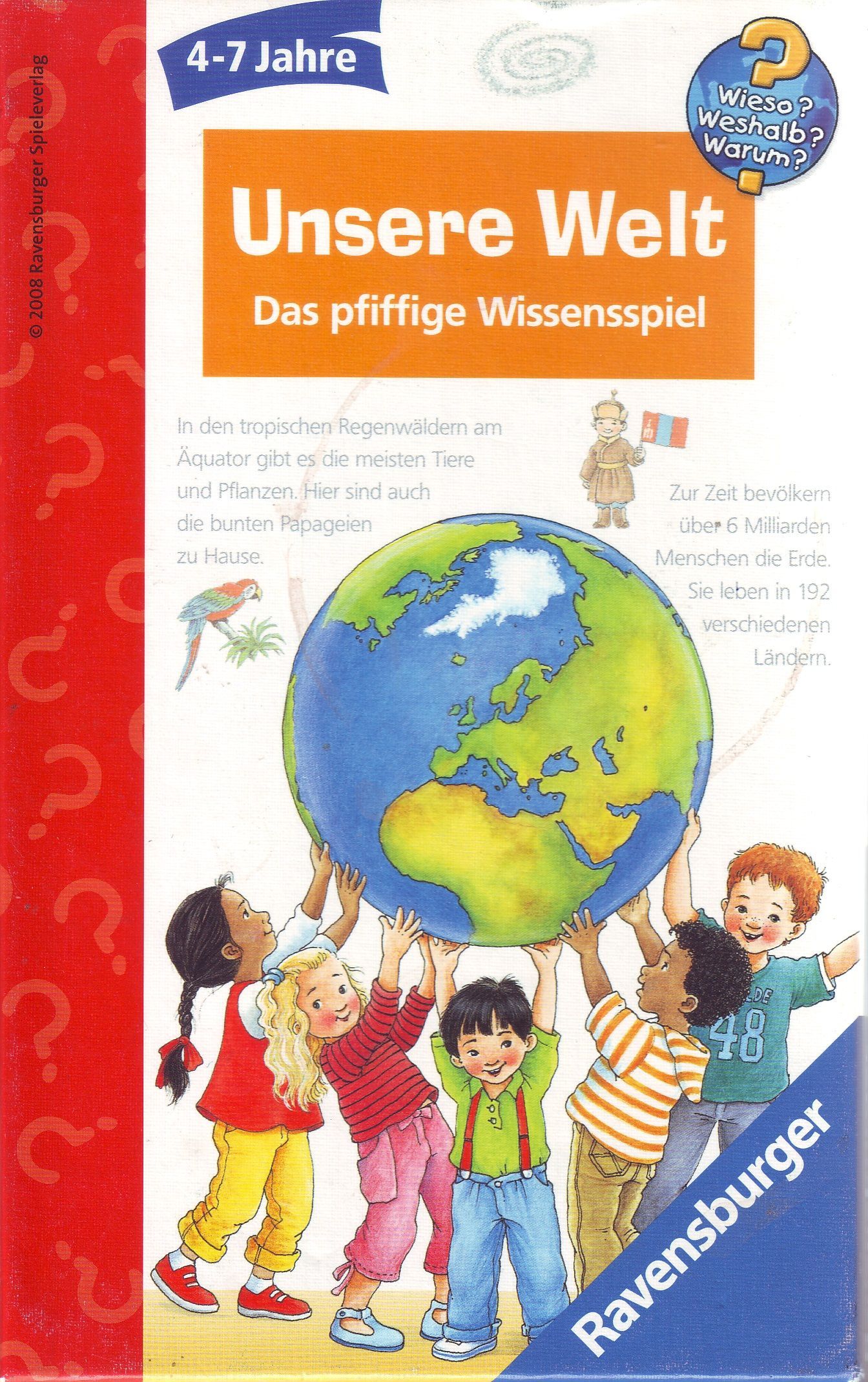 Wieso? Weshalb? Warum? Unsere Welt: Das pfiffige Wissensspiel