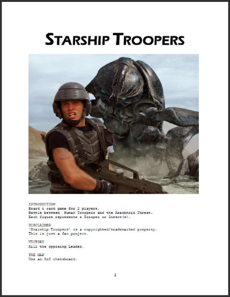 Starship Troopers cover