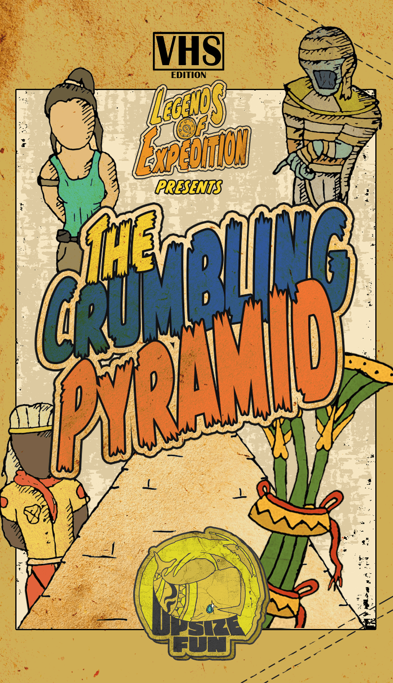 Cover art for Legends of Expedition: The Crumbling Pyramid