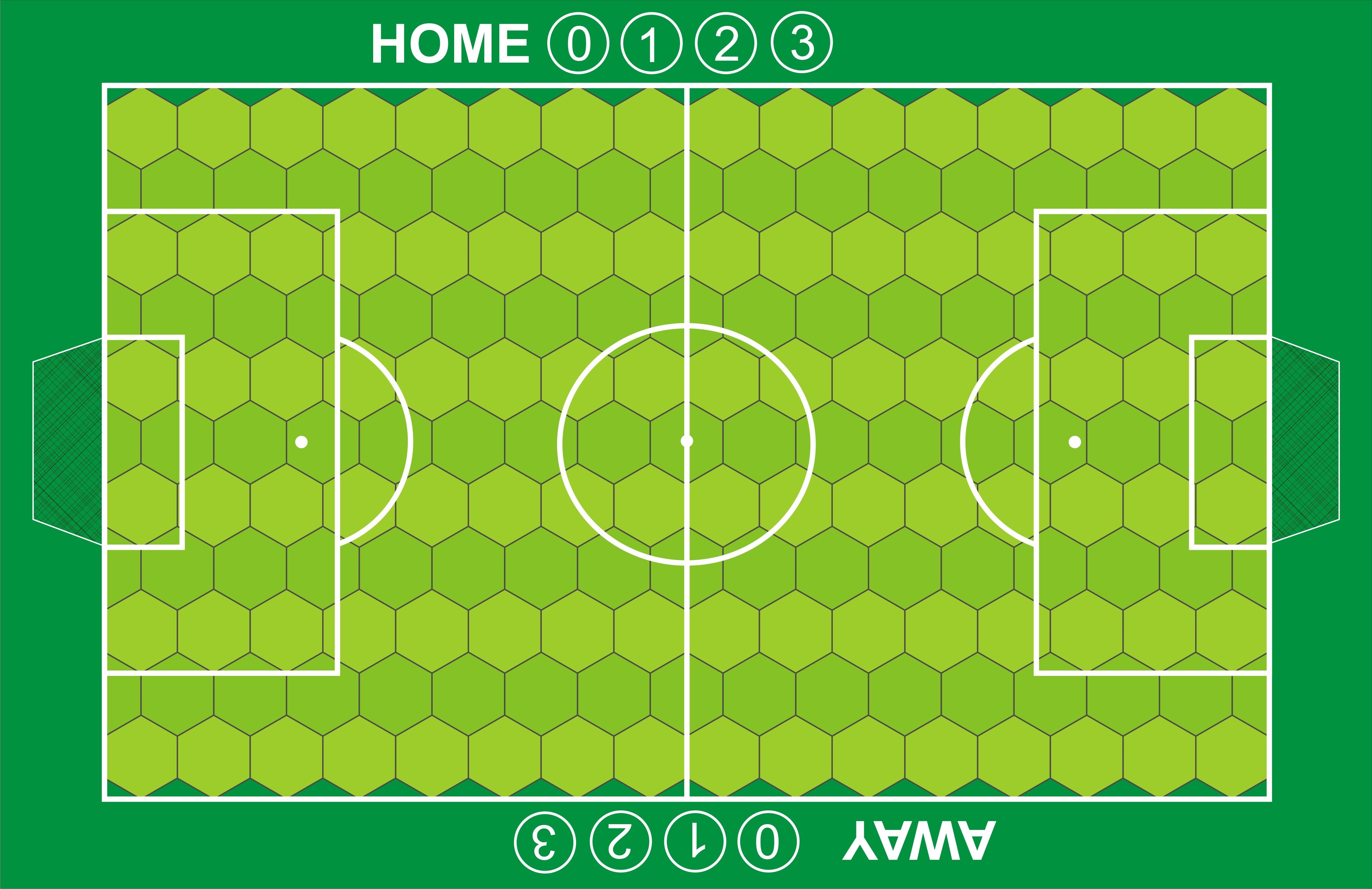 Battle for the Ball: the soccer football tactics boardgame