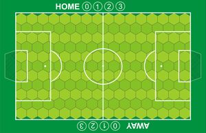Battle for the Ball: the soccer football tactics boardgame