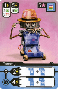 Raising Robots: Tommy Promo Card