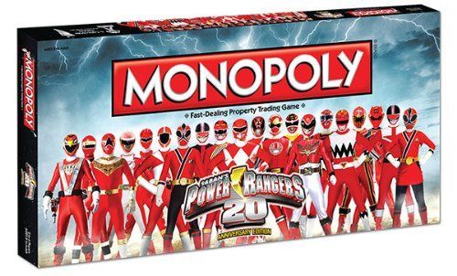 Monopoly: Power Rangers 20th Anniversary Edition Game cover art