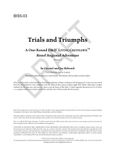RPG Item: BIS5-03: Trials and Triumphs