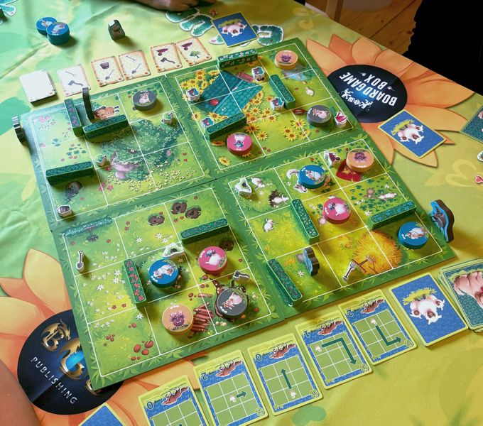 Game board and components