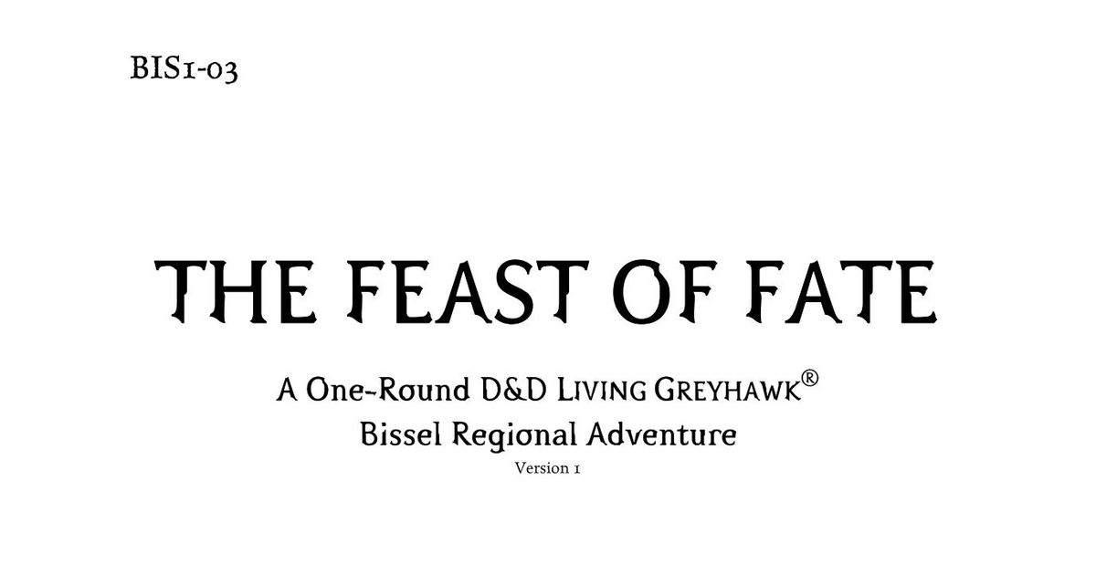 Bis1 03 the feast of fate rpg item rpggeek