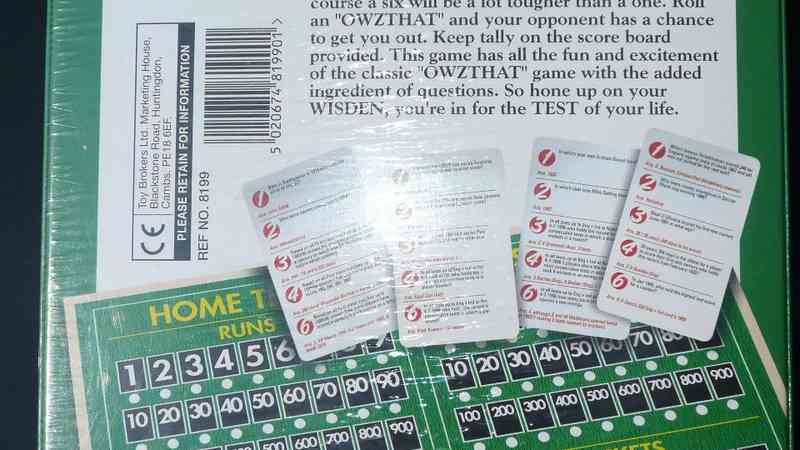 Owzthat! Cricket: The Classic Cricket Game.