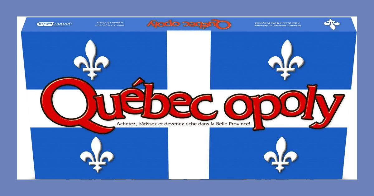 Quebec opoly Board Game BoardGameGeek