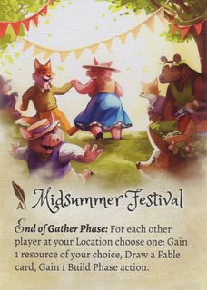 The Grimm Forest: Midsummer Festival Promo Card