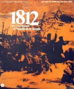 1812: The Campaign Of Napoleon In Russia box art