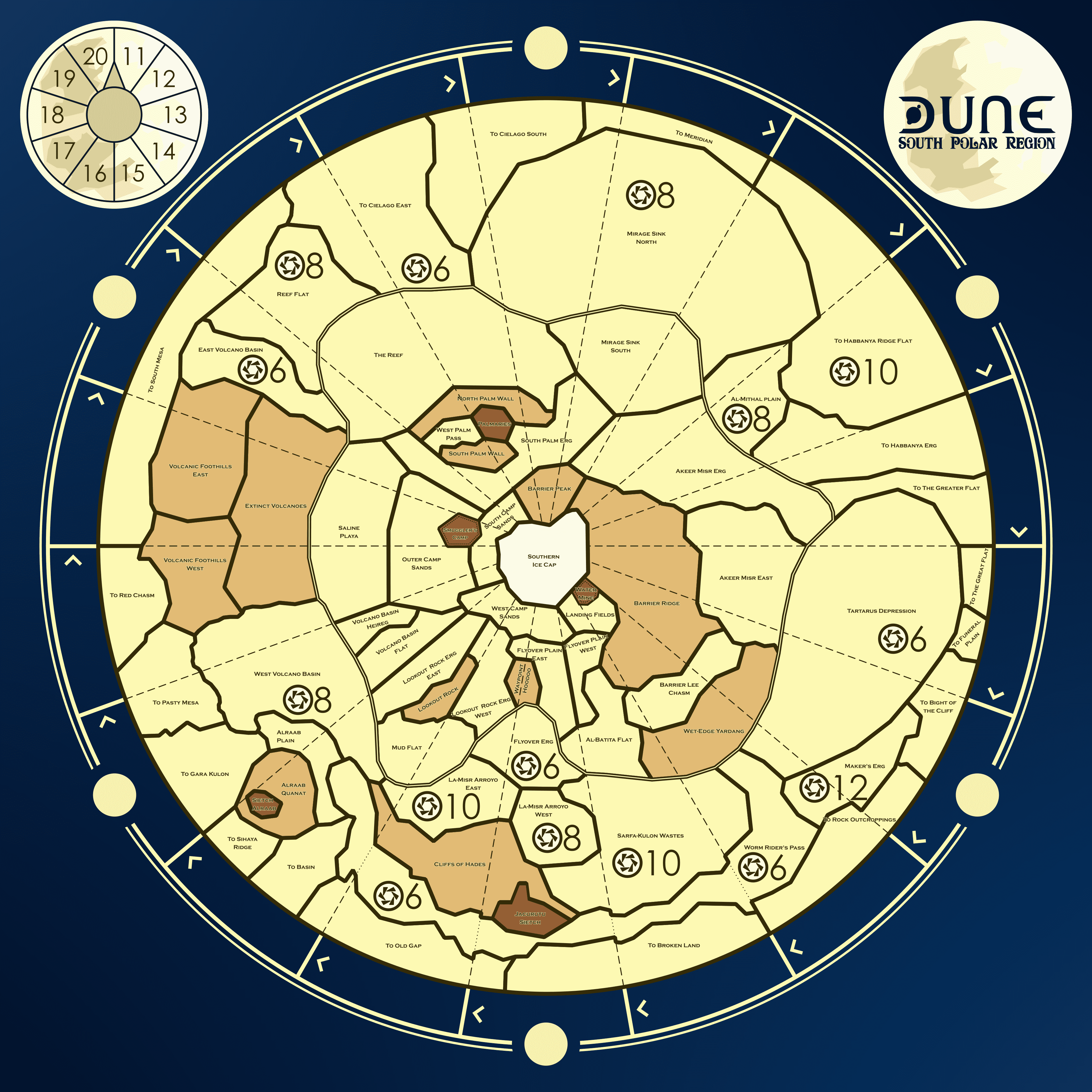 Dune South Polar Region | BoardGameGeek
