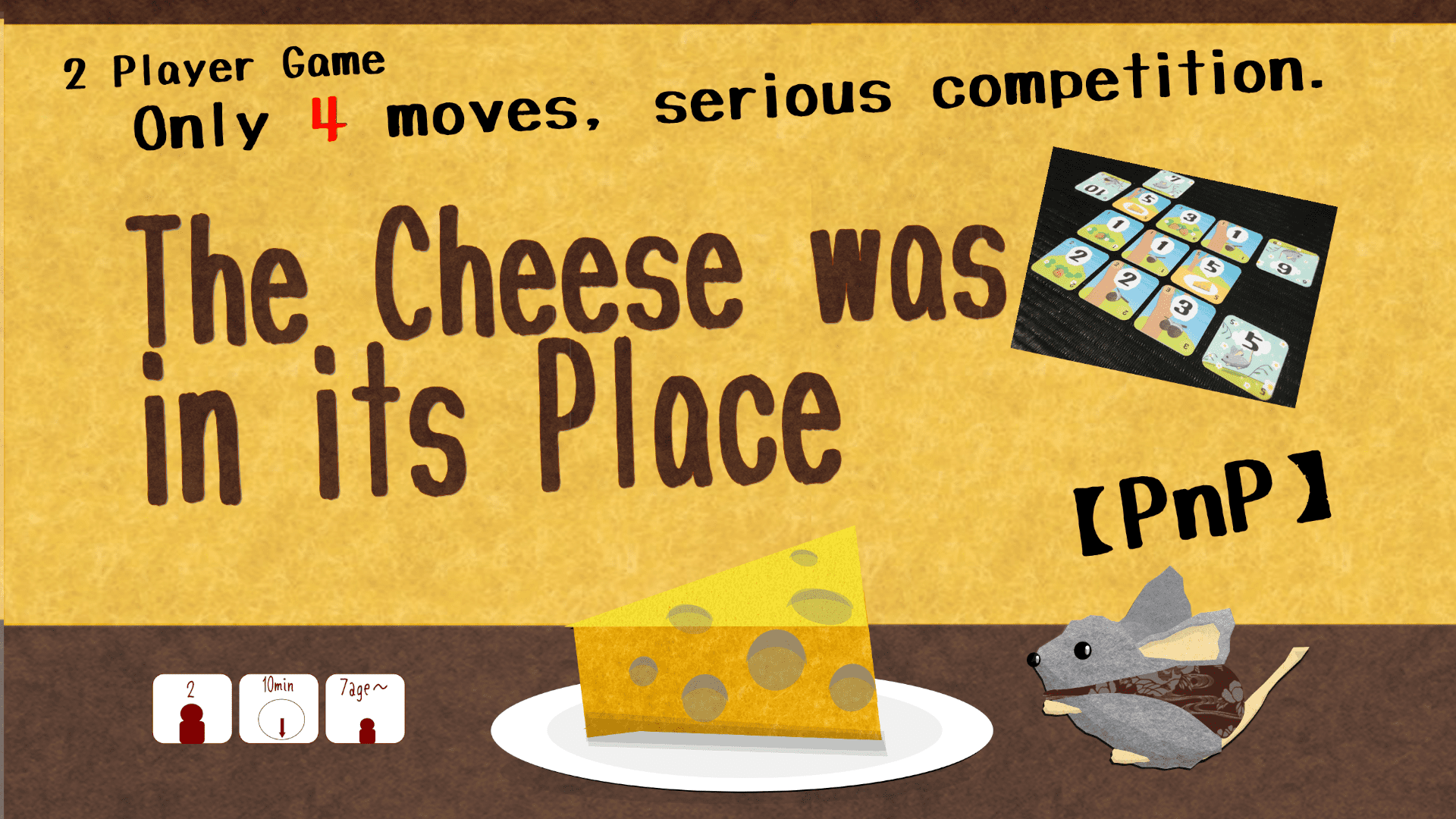 The Cheese was in its Place