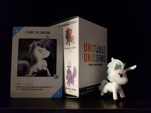 Unstable Unicorns: Vinyl Mini Series Stabby The Unicorn Exclusive Foil