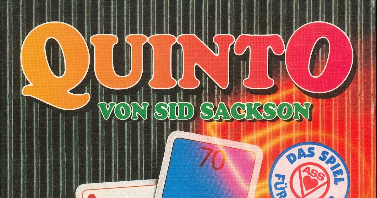 Quinto Board Game BoardGameGeek