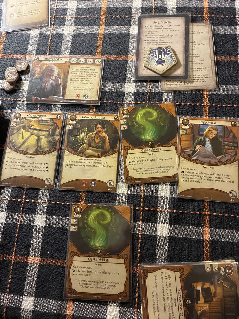 Cryptic Writings Event | Arkham Horror: The Card Game