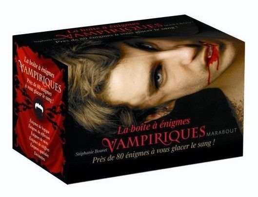 La boîte à énigmes vampiriques cover art