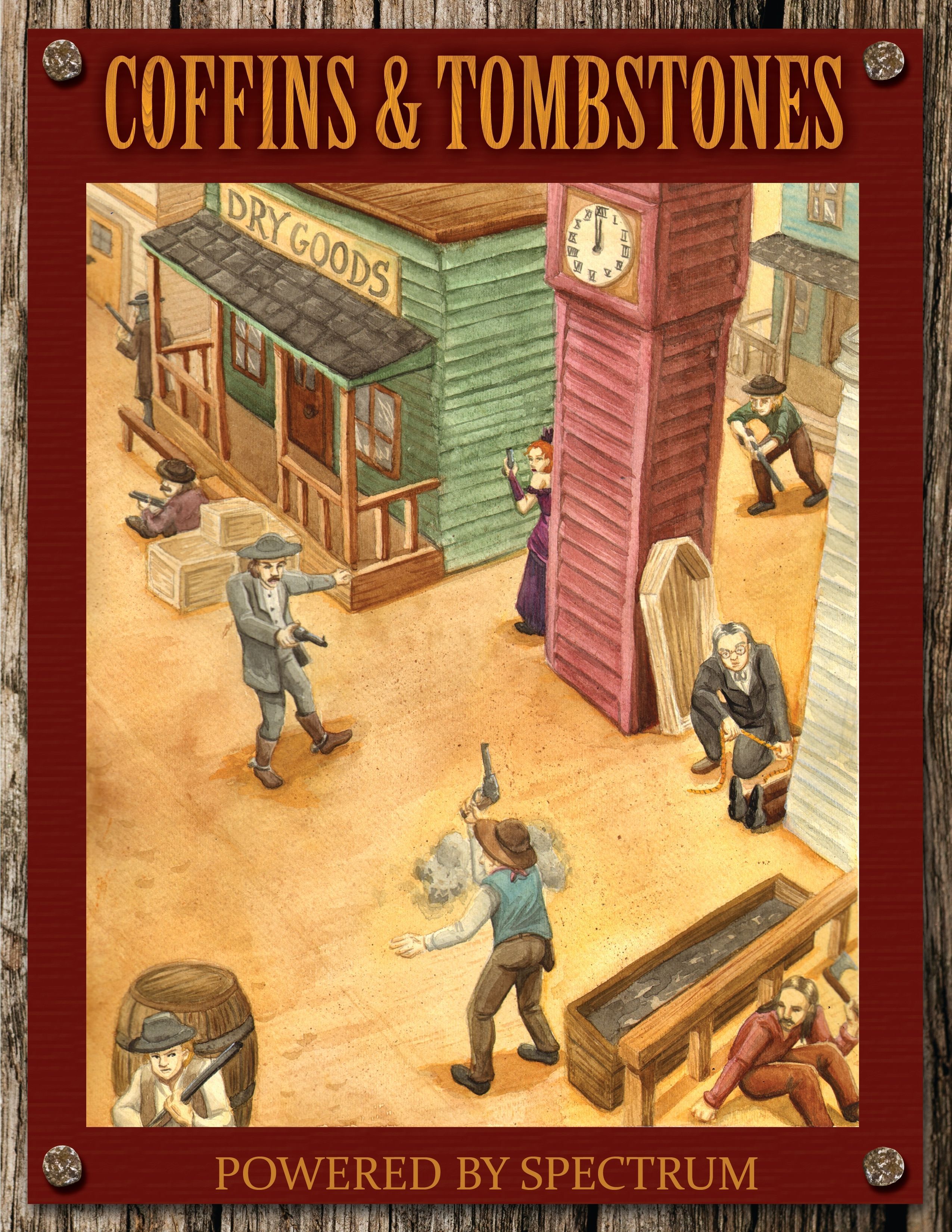 Coffins and Tombstones box art