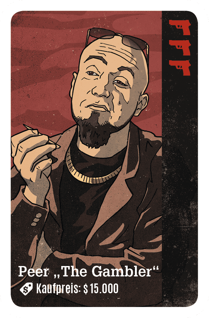 La Cosa Nostra: Peer "The Gambler" Promo Card