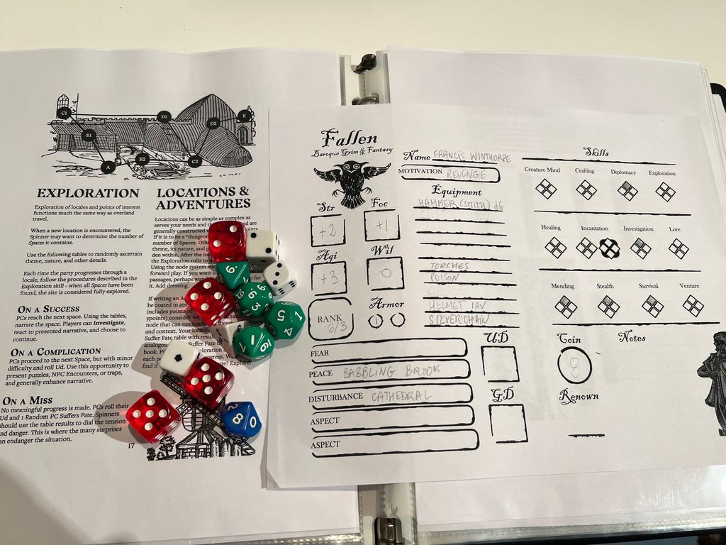 Dire Wolf T-Shirt. Board Game Role Play Larp Halloween Rpg