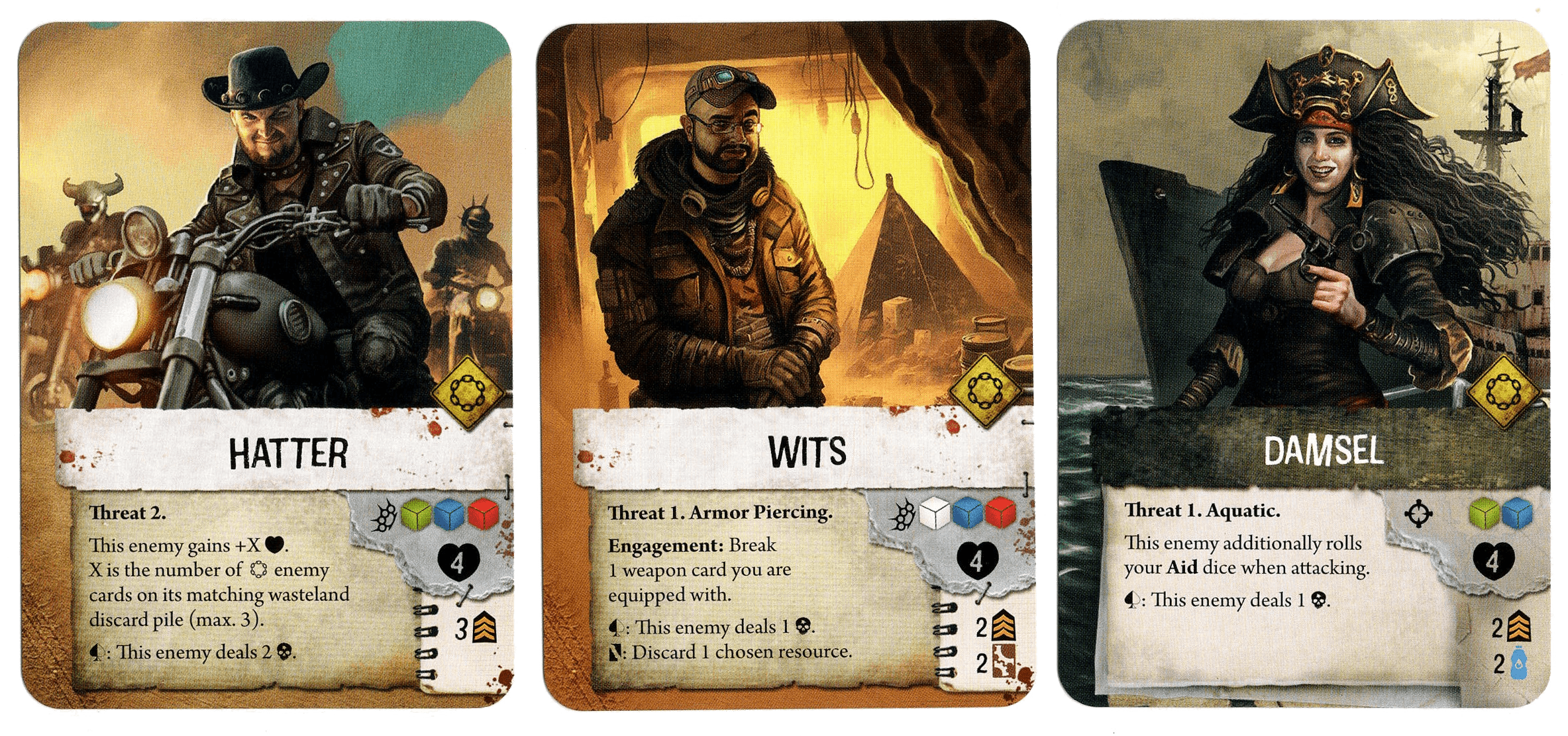 Waste Knights: Second Edition – Dice Tower 2023 Promo Cards