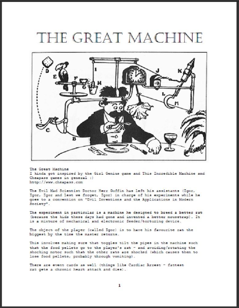 The Great Machine