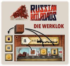 Russian Railroads: Manufactory Train Cover Artwork