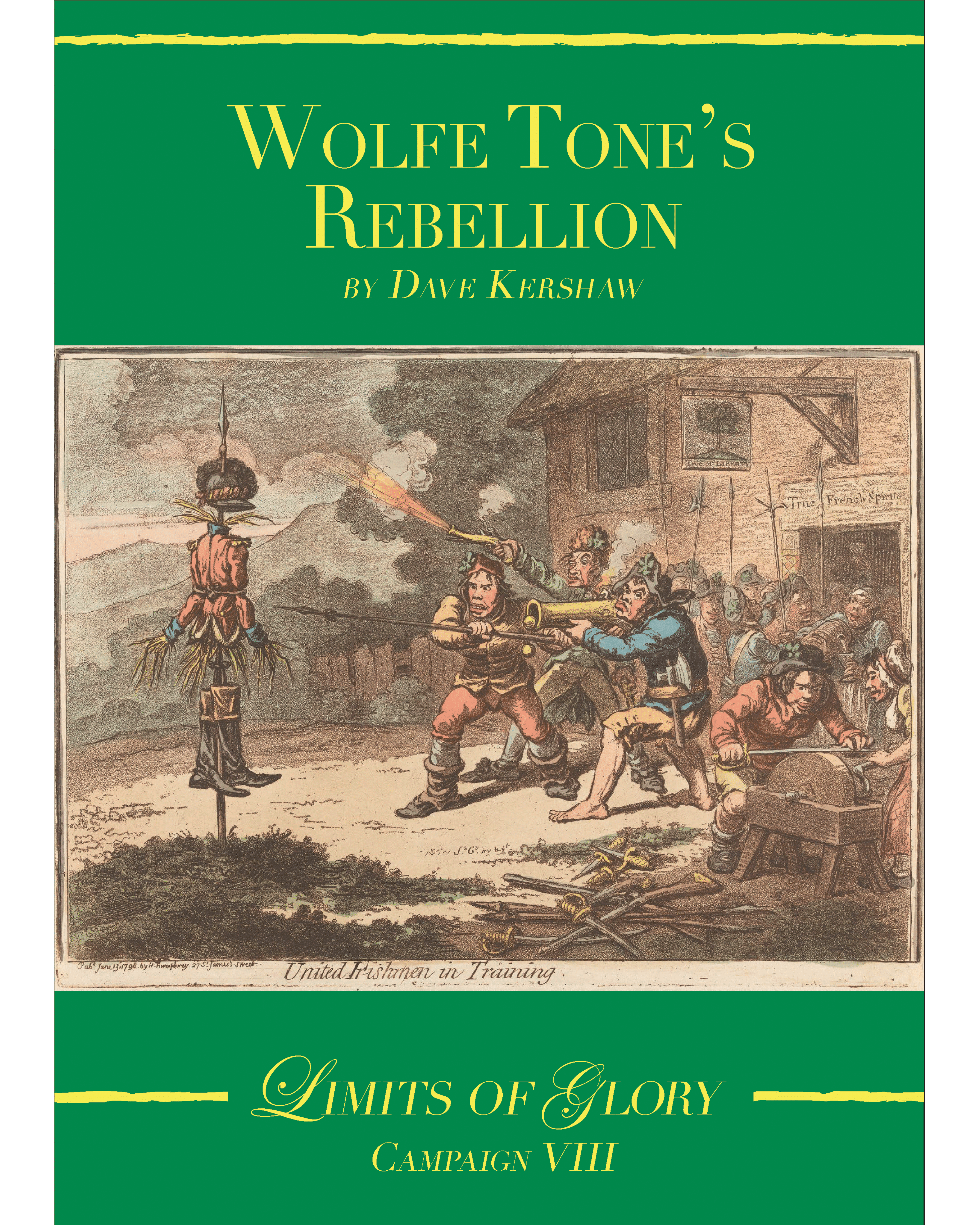 Cover art for Limits of Glory: Wolfe Tone's Rebellion