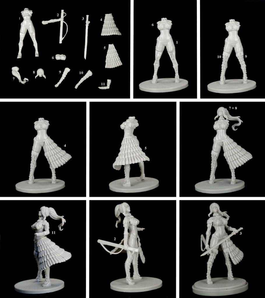 KDM minis - Assembly Guides by Alex tPG | Kingdom Death: Monster