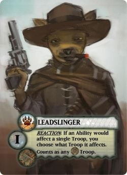 Tooth & Nail: Factions – Leadslinger Dogs of War Troop