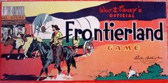 Walt Disney's Frontierland game 1955 vintage GAME PARTS 