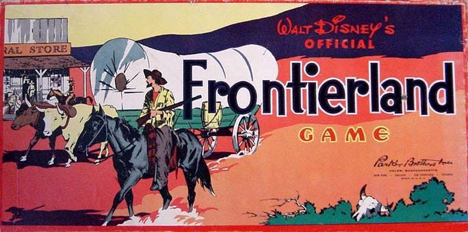 Walt Disney's Frontierland Game box art