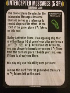 Star Trek: Attack Wing – Intercepted Messages Resource