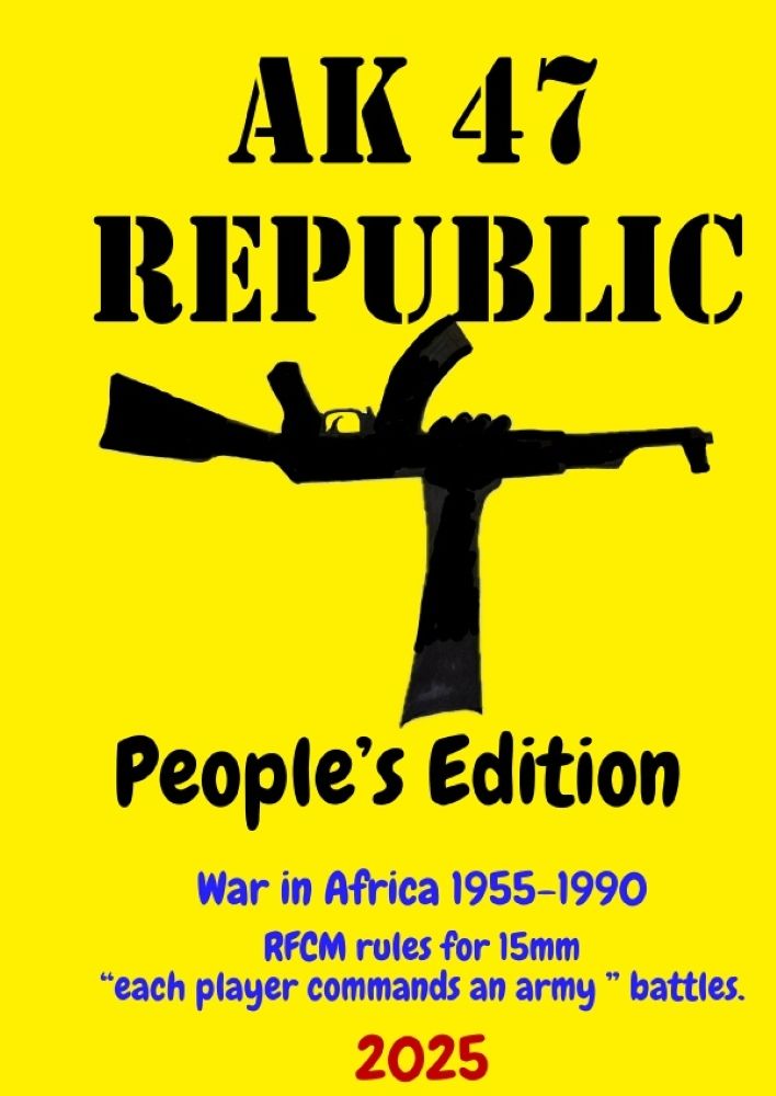 Cover art for AK47 Republic “People's Edition”: War in Africa 1955-1990