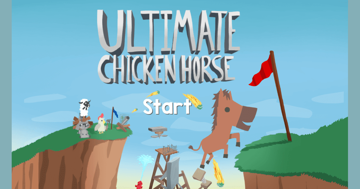 ultimate chicken horse local multiplayer