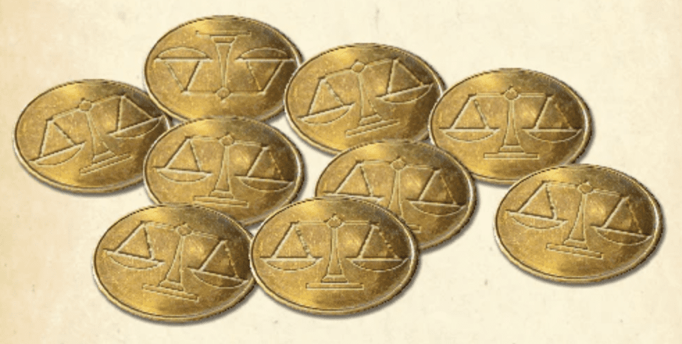 Unforgiven: The Lincoln Assassination Trial – Metal Sway Tokens | Board ...