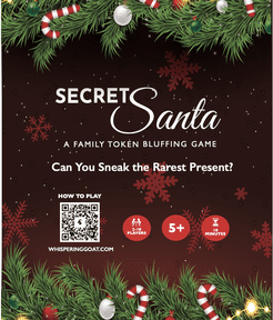 Secret Santa: A Family Token Bluffing Game